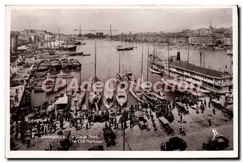 Cartes postales Marseille Le Vieux Port