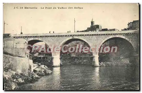 Cartes postales Marseille Le Pont Du Vallon Des Auftes