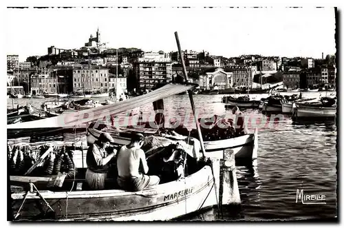 Cartes postales Marseille Un Coin Du Vieux Port