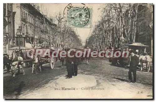 Cartes postales Marseille Cours Belzunce