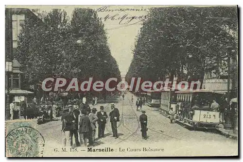 Cartes postales Marseille Le Cours Belsance