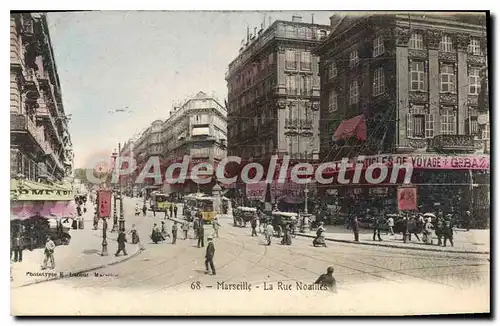 Cartes postales Marseille La Rue Noailles