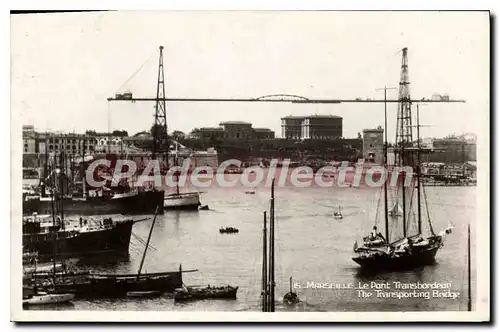 Cartes postales Marseille Le Pont Transbordeur