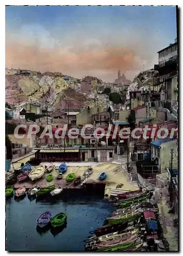 Cartes postales moderne Marseille Vue Generale Du Vallon Des Auffes