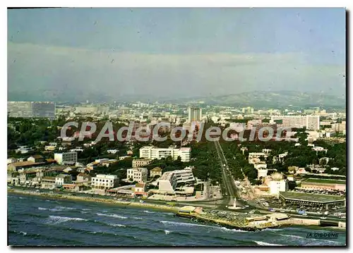 Cartes postales moderne Marseille Place Castellane Et I'Avenue Du Prado