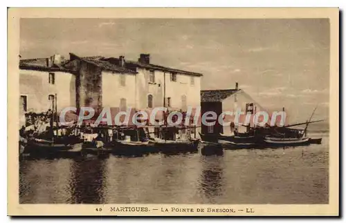 Cartes postales Martigues La Pointe De Brescon