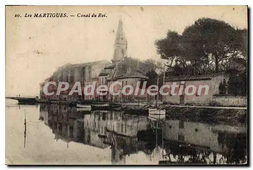 Cartes postales Martigues Canal Du Roi