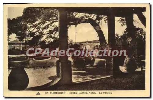 Cartes postales Martigues Hotel Sainte Anne La Pergola