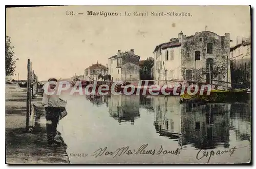 Cartes postales Martigues Le Canal Saint Sebastien