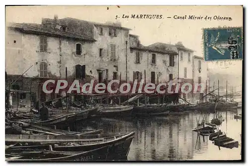 Ansichtskarte AK Martigues Canal Miroir Des Oiseaux