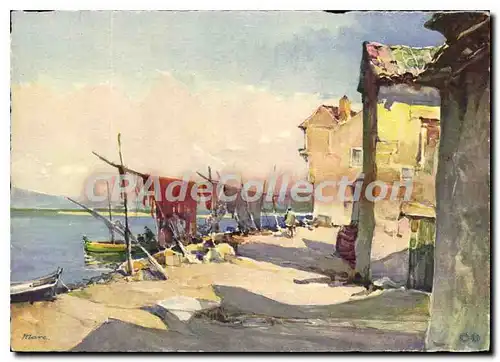 Cartes postales moderne Martigues Coin Des Pecheurs