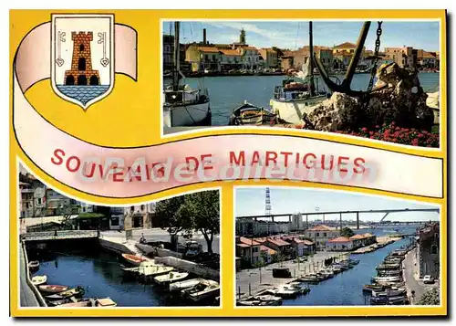 Cartes postales moderne Martigues La Venise Provencale souvenir