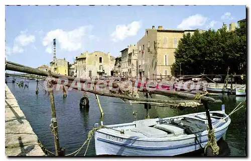 Cartes postales moderne Martigues La Venise Provencale Ses Canaux Bordes De Maisons