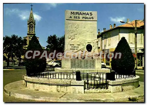 Moderne Karte Miramas Le Monument Aux Morts