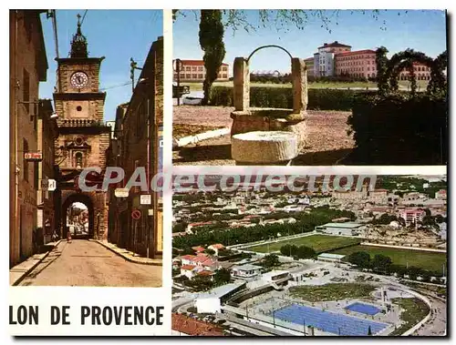 Moderne Karte Salon De Provence Souvenir