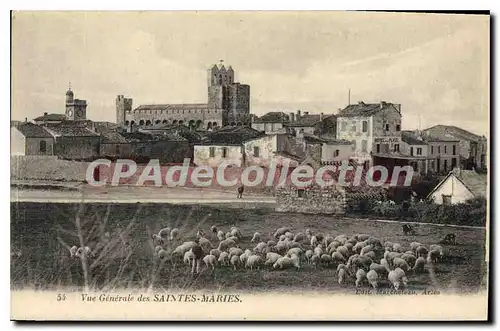 Cartes postales vue g�n�rale des Saintes-Maries