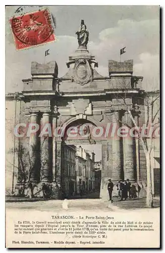 Cartes postales Tarascon La Porte Saint Jean