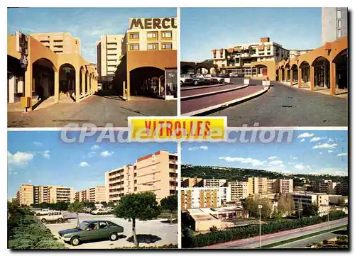 Moderne Karte Vitrolles Vue Generale De La Ville Nouvelle centre commercial