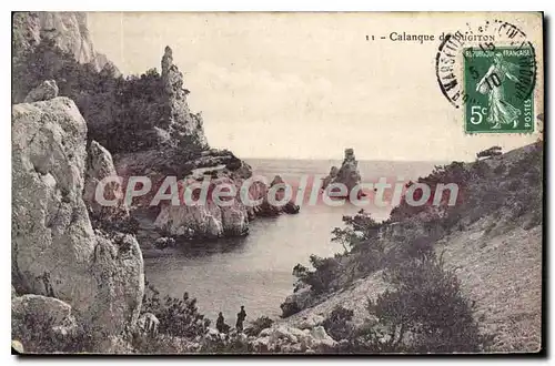 Cartes postales Calanque De Sugiton