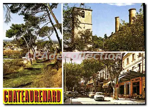 Cartes postales moderne Chateaurenard Le Cours Echappee Sur La Ville