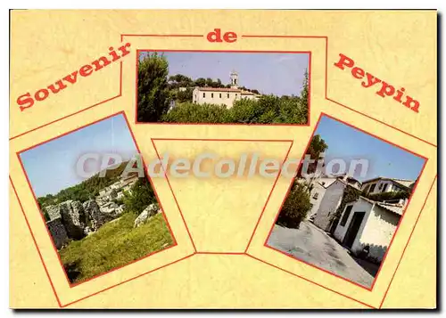 Cartes postales moderne Souvenir De Peypin