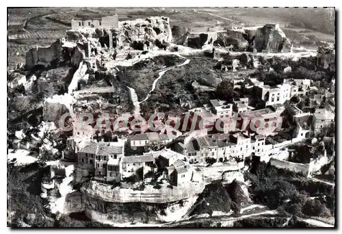 Cartes postales moderne Les Baux De Provence Le Village Et Les Ruines Du Ch�teau