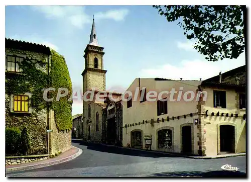 Cartes postales moderne La Roque D'Antheron L'Eglise Carrefour Adam De Craponne