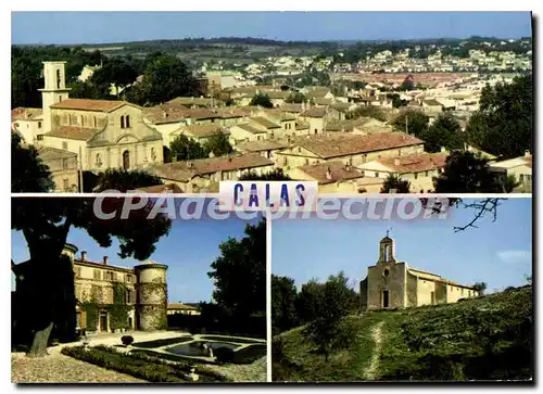 Cartes postales moderne Calas Vue Generale Le Chateau La Chapelle