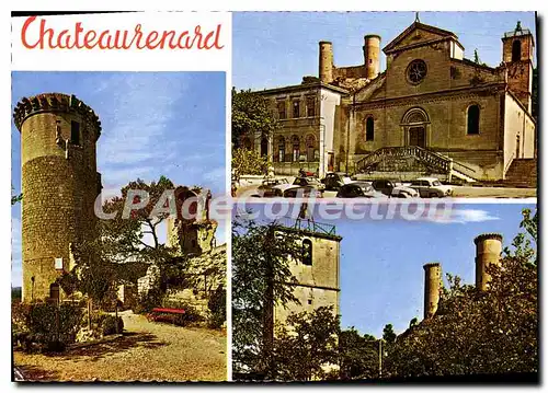 Moderne Karte Chateaurenard L'Eglise Le Vieux Ch�teau