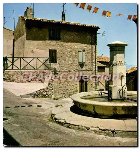 Cartes postales moderne Cadolive Place De La Fontaine