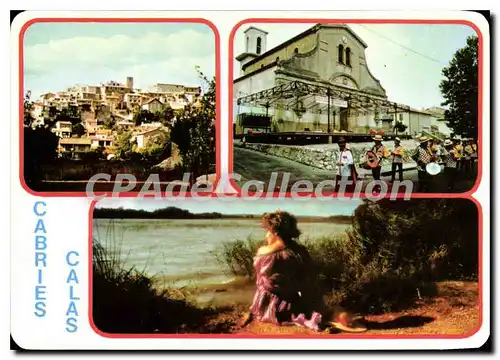 Cartes postales moderne Cabries Calas Un Aspect Du lac bleu