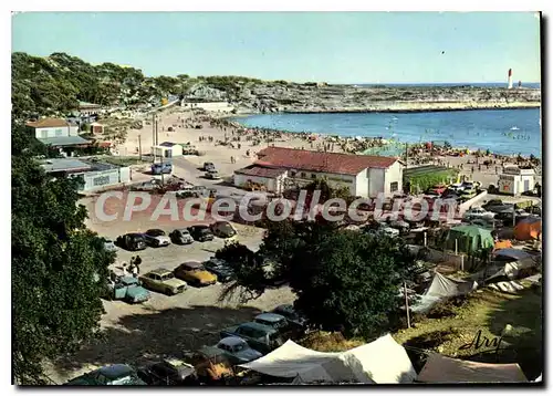 Moderne Karte La Cote Bleue Plage De La Couronne