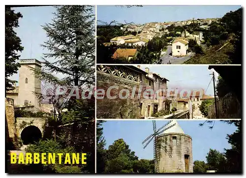 Cartes postales moderne Barbentane Le Donjon Bati En 1365 Vue Generale moulin de Bretoule