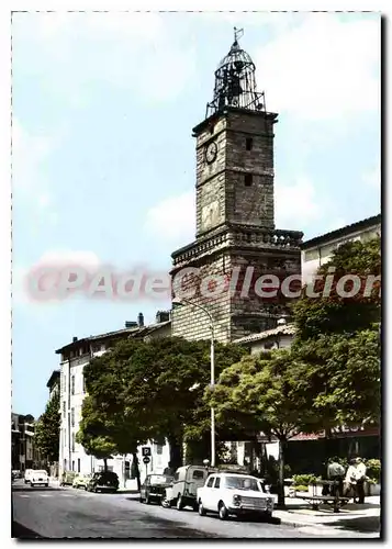 Cartes postales moderne Lambesc Rue Grande Et Son Jacquemard