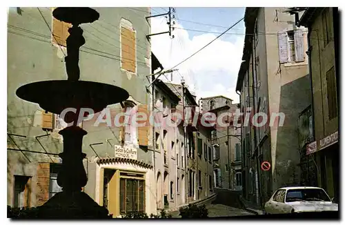 Moderne Karte Lancon En Provence La Fontaine Dans Le Centre Du Village