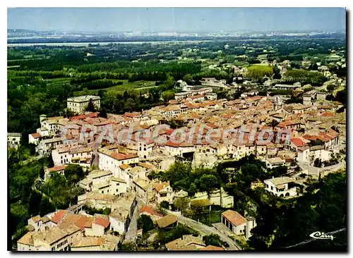 Cartes postales moderne Barbentane Vue Generale Aeriennne Le Ch�teau