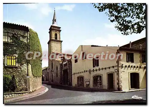 Cartes postales moderne La Roque D'Antheron L'Eglise Carrefour Adam Et Craponne