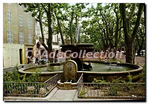 Cartes postales moderne Rousset Sur Arc Fontaine Des 3 dauphins place Paul Borde