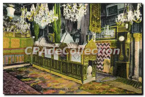 Cartes postales Alger Le Tombeau De Sidi Abderhaman