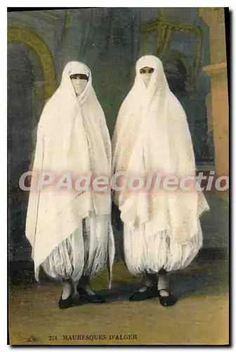 Cartes postales Alger Mauresques