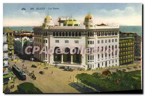 Cartes postales Alger La Poste
