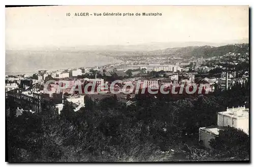 Ansichtskarte AK Alger Vue Generale Prise De Mustapha