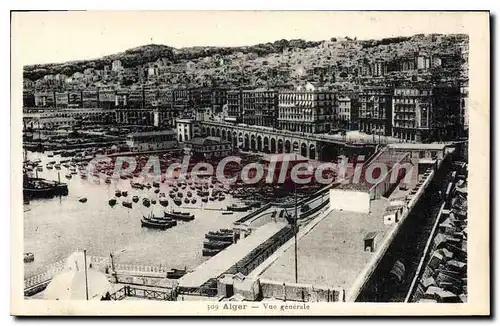 Cartes postales Alger Vue Generale