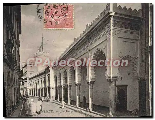 Cartes postales Alger La Mosquee el K�bir
