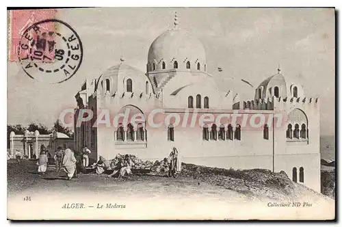 Cartes postales Alger Le Medersa