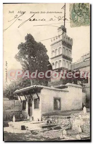 Cartes postales Alger Mosquee Sidi Abderrhaman