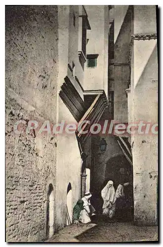 Cartes postales Alger Une Rue De la Casbah