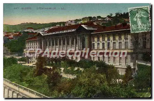 Cartes postales Alger Universite