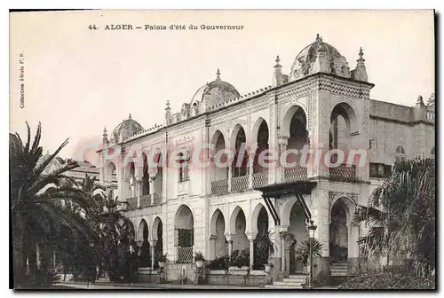 Cartes postales Alger Palais D'Ete Du Gouverneur