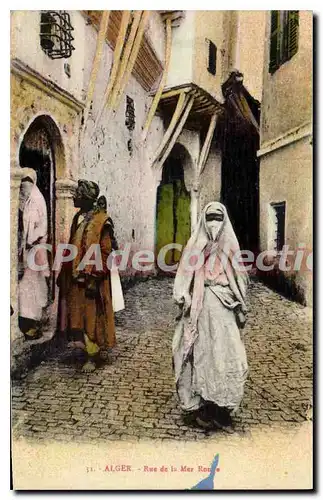 Cartes postales Alger Rue De la Mer Rouge